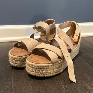 Espadrille Platform Sandals